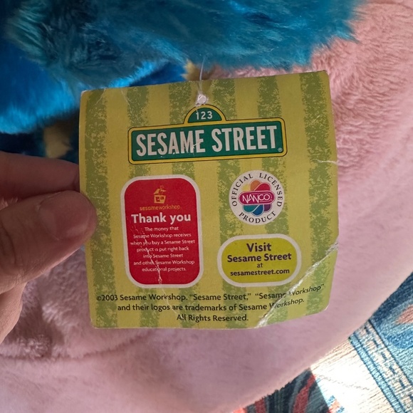 BNWT 19" Cookie Monster Stuffy from early 2000s - Picture 2 of 5